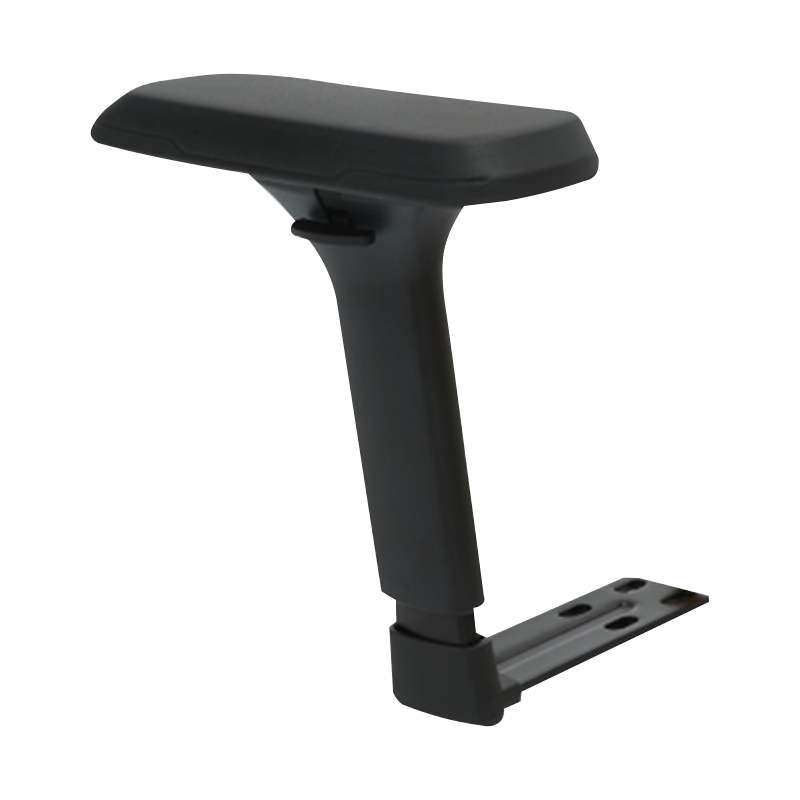 307 Páirteanna Cathaoirligh Oifige níolón plaisteach PU Folding 4D Armrest, Armrest Suíochán Inchoigeartaithe Il-Uillinn